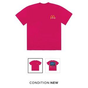 Travis Scott / McDonalds Cactus Jack Shirt, L, NWT